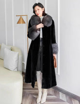 Luxury Plush Faux Fur Coat